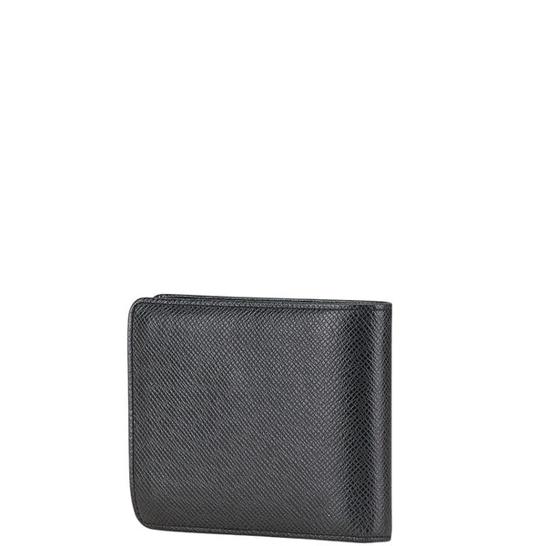 ルイ ヴィトン タイガ ポルトフォイユ フロリン 二つ折り財布 N63074 ノワール ブラック レザー メンズ LOUIS VUITTON 【中古】