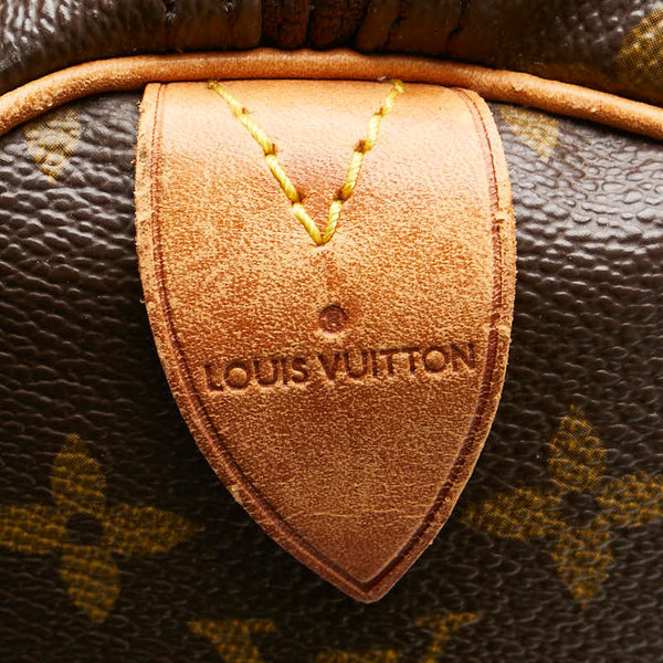 ルイ ヴィトン モノグラム キーポル50 ボストンバッグ M41426 ブラウン PVC レザー レディース LOUIS VUITTON 【中古】