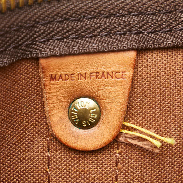 ルイ ヴィトン モノグラム キーポル50 ボストンバッグ M41426 ブラウン PVC レザー レディース LOUIS VUITTON 【中古】
