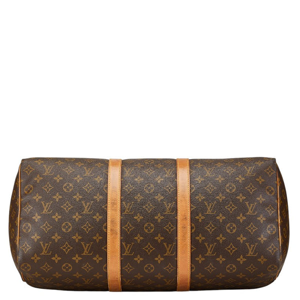 ルイ ヴィトン モノグラム キーポル50 ボストンバッグ M41426 ブラウン PVC レザー レディース LOUIS VUITTON 【中古】