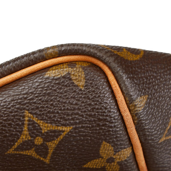 ルイ ヴィトン モノグラム キーポル50 ボストンバッグ M41426 ブラウン PVC レザー レディース LOUIS VUITTON 【中古】