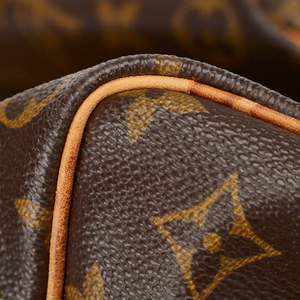 ルイ ヴィトン モノグラム キーポル50 ボストンバッグ M41426 ブラウン PVC レザー レディース LOUIS VUITTON 【中古】