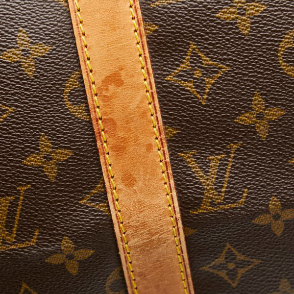 ルイ ヴィトン モノグラム キーポル50 ボストンバッグ M41426 ブラウン PVC レザー レディース LOUIS VUITTON 【中古】