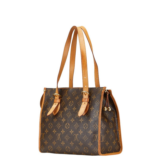 ルイ ヴィトン モノグラム ポパンクール オ ハンドバッグ M40007 ブラウン PVC レザー レディース LOUIS VUITTON 【中古】
