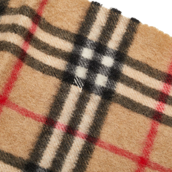 バーバリー ノバチェック マフラー ブラウン カシミヤ レディース BURBERRY 【中古】
