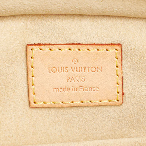 ルイ ヴィトン モノグラム マンハッタンPM ハンドバッグ M40026 ブラウン PVC レザー レディース LOUIS VUITTON 【中古】