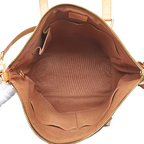 ルイ ヴィトン モノグラム パレルモPM ハンドバッグ ショルダーバッグ 2WAY M40145 ブラウン PVC レザー レディース LOUIS VUITTON 【中古】