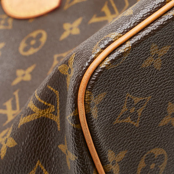ルイ ヴィトン モノグラム パレルモPM ハンドバッグ ショルダーバッグ 2WAY M40145 ブラウン PVC レザー レディース LOUIS VUITTON 【中古】