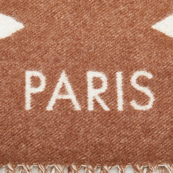 ルイ ヴィトン エシャルプ レイキャビック マフラー M76637 ブラウン ベージュ カシミヤ レディース LOUIS VUITTON 【中古】