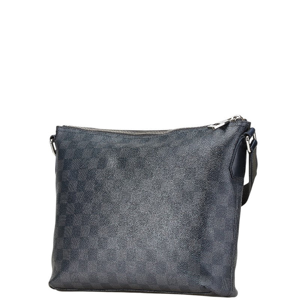 ルイ ヴィトン ダミエ グラフィット ミックPM 斜め掛け ショルダーバッグ N41211 ブラック PVC レザー メンズ LOUIS VUITTON 【中古】
