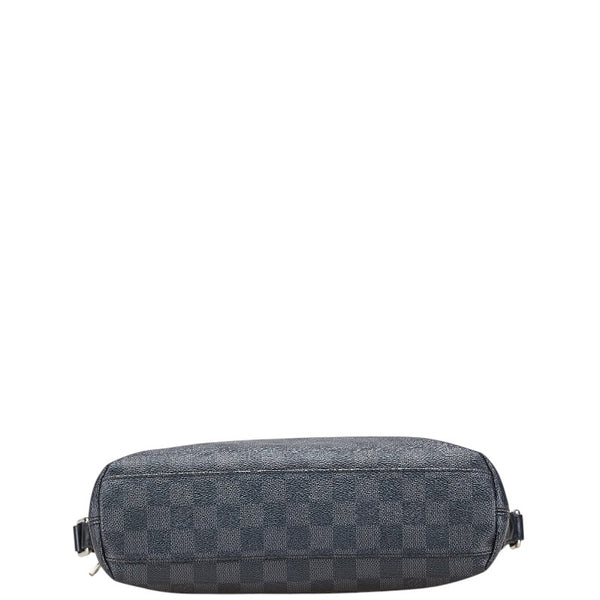 ルイ ヴィトン ダミエ グラフィット ミックPM 斜め掛け ショルダーバッグ N41211 ブラック PVC レザー メンズ LOUIS VUITTON 【中古】