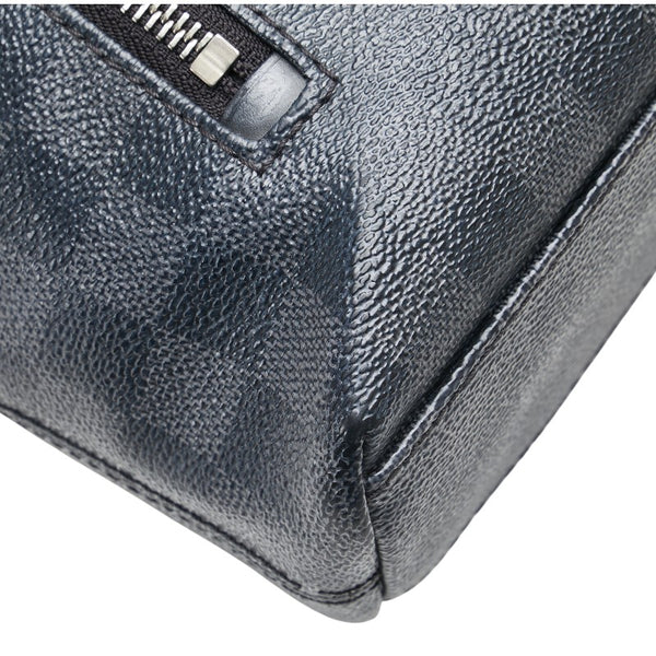 ルイ ヴィトン ダミエ グラフィット ミックPM 斜め掛け ショルダーバッグ N41211 ブラック PVC レザー メンズ LOUIS VUITTON 【中古】