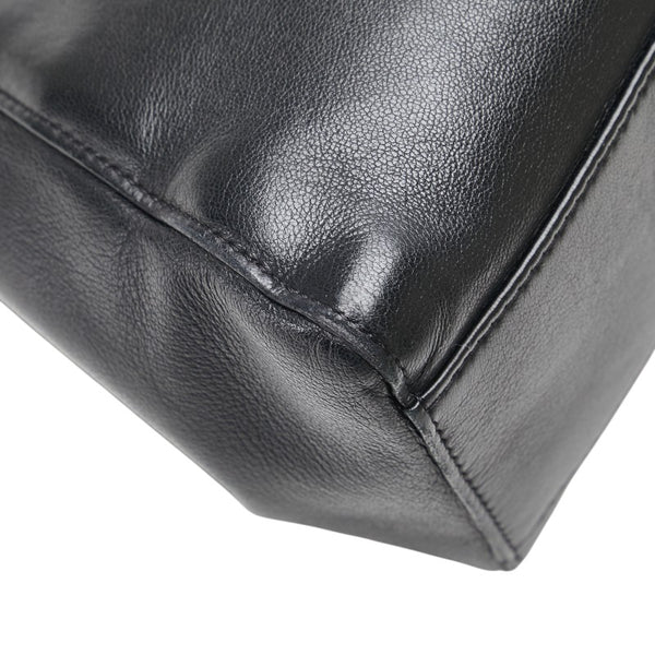 フェンディ ミニピーカブー ハンドバッグ ショルダーバッグ 2WAY 8BN244 ブラック レザー レディース FENDI 【中古】