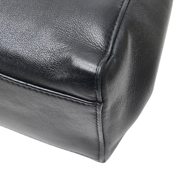 フェンディ ミニピーカブー ハンドバッグ ショルダーバッグ 2WAY 8BN244 ブラック レザー レディース FENDI 【中古】