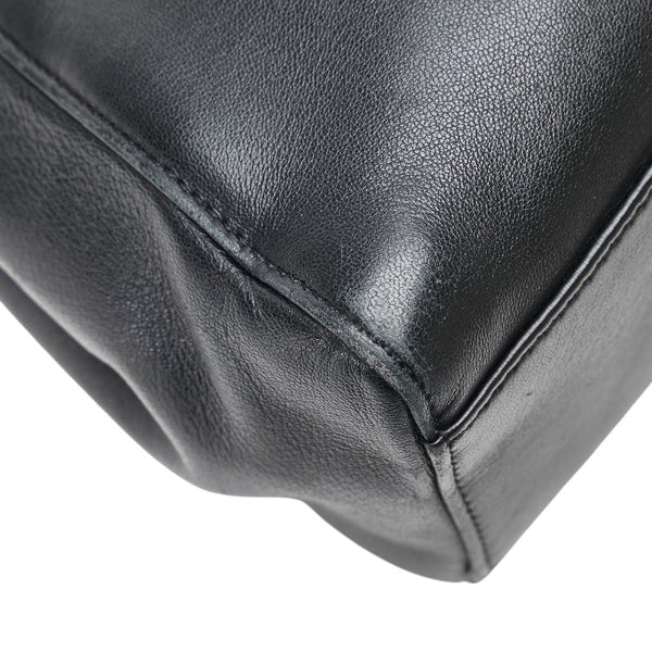 フェンディ ミニピーカブー ハンドバッグ ショルダーバッグ 2WAY 8BN244 ブラック レザー レディース FENDI 【中古】
