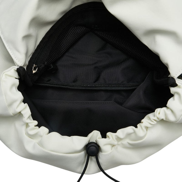 シャネル スポーツライン ココマーク ショルダーバッグ メッセンジャーバッグ オフホワイト ナイロン レザー レディース CHANEL 【中古】