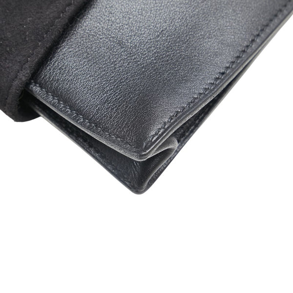 エルメス プレジデント トートバッグ ブラック グリーン リザード ヴォーグレネ ドブリス レディース HERMES 【中古】