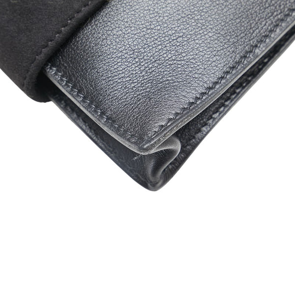 エルメス プレジデント トートバッグ ブラック グリーン リザード ヴォーグレネ ドブリス レディース HERMES 【中古】