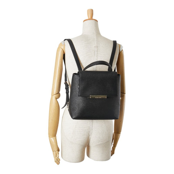 ケイトスペード メイクイットマイン リュック バックパック ハンドバッグ 2WAY PXRU8696 ブラック レザー レディース Kate Spade 【中古】