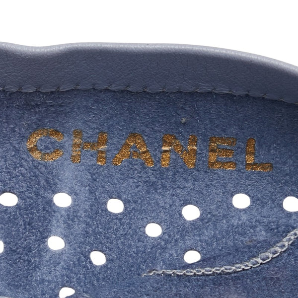 シャネル ココマーク 手袋 グローブ サイズ：7 グレー ラムスキン レディース CHANEL 【中古】