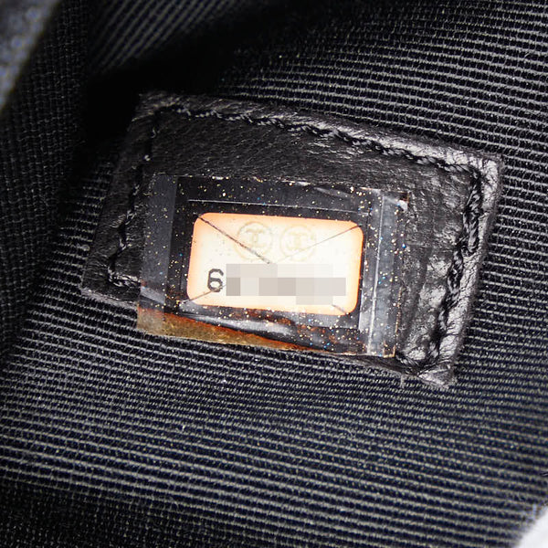 シャネル ココマーク 復刻 トートバッグ ハンドバッグ ブラック キャビアスキン レディース CHANEL 【中古】