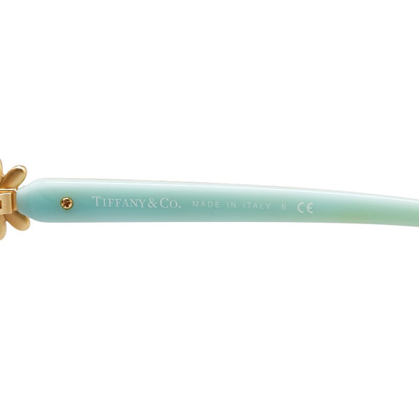 ティファニー フラワー サングラス TF4068-B ティファニーブルー ブラウン プラスチック レディース TIFFANY&Co. 【中古】