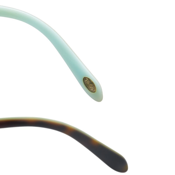 ティファニー フラワー サングラス TF4068-B ティファニーブルー ブラウン プラスチック レディース TIFFANY&Co. 【中古】