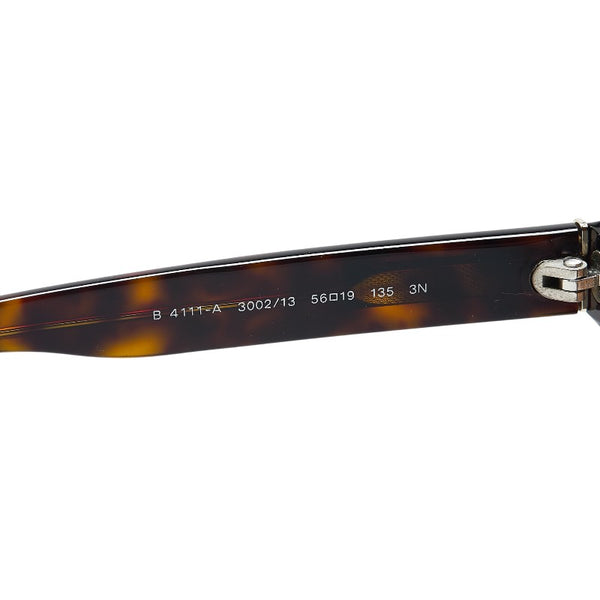 バーバリー サングラス B4111A ブラウン プラスチック レディース BURBERRY 【中古】