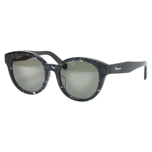 サルヴァトーレフェラガモ BLACK HAVANA サングラス SF884SA ブラック プラスチック レディース Salvatore Ferragamo 【中古】