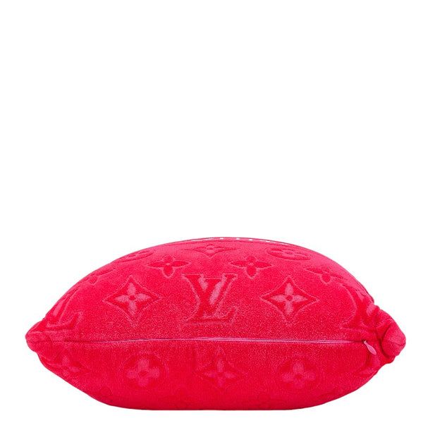ルイ ヴィトン モノグラム クッサン LV バケーション クッション M77525 フューシャピンク コットン レディース LOUIS VUITTON 【中古】