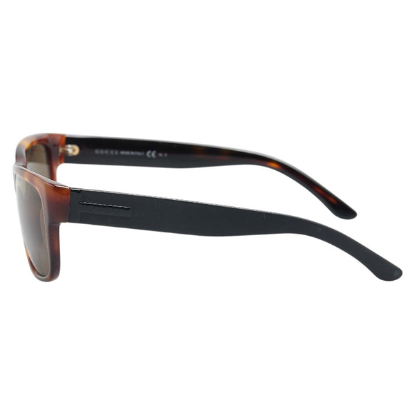 グッチ サングラス GG1007/F/S ブラウン プラスチック レディース GUCCI 【中古】