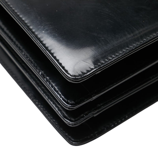 サルヴァトーレフェラガモ ガンチーニ ショルダーバッグ トートバッグ E217663 ブラック レザー レディース Salvatore Ferragamo 【中古】