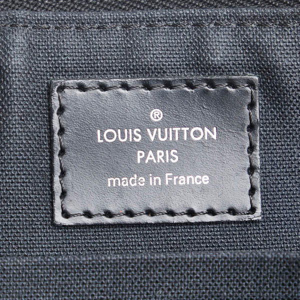 ルイ ヴィトン ダミエ グラフィット ミックPM 斜め掛け ショルダーバッグ N41211 ブラック PVC レザー メンズ LOUIS VUITTON 【中古】
