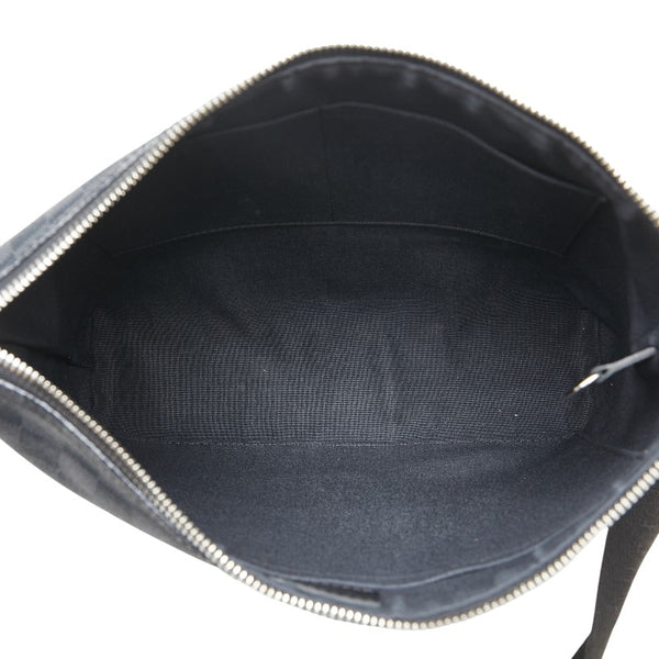 ルイ ヴィトン ダミエ グラフィット ミックPM 斜め掛け ショルダーバッグ N41211 ブラック PVC レザー メンズ LOUIS VUITTON 【中古】