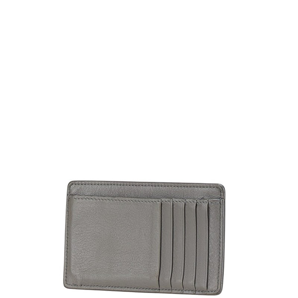 バレンシアガ カードケース コインケース フラグメントケース 499203 グレー レザー メンズ BALENCIAGA 【中古】