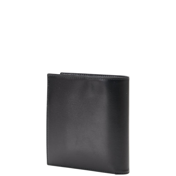 カルティエ パシャ 二つ折り財布 ブラック カーフスキン レディース CARTIER 【中古】