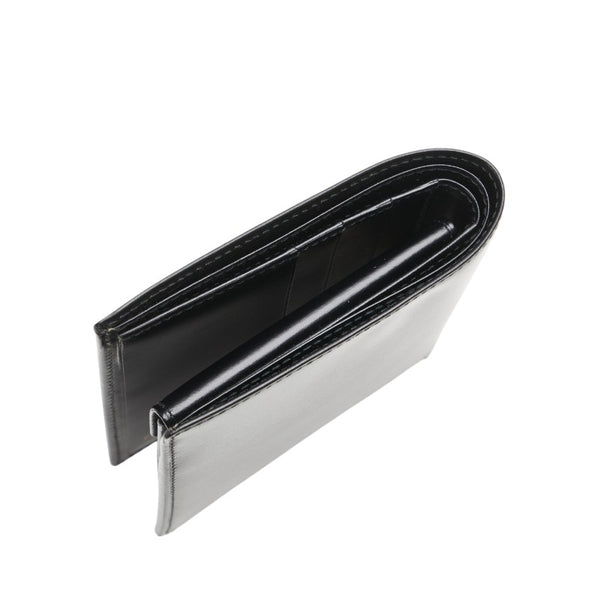 カルティエ パシャ 二つ折り財布 ブラック カーフスキン レディース CARTIER 【中古】