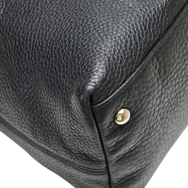 グッチ ソーホー タッセル ハンドバッグ ショルダーバッグ 2WAY 308362 ブラック レザー レディース GUCCI 【中古】
