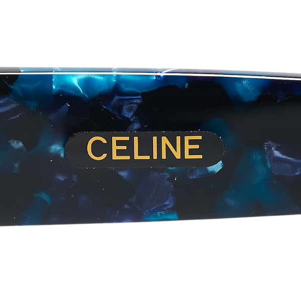 セリーヌ サングラス CLF-385 ブルー プラスチック レディース CELINE 【中古】