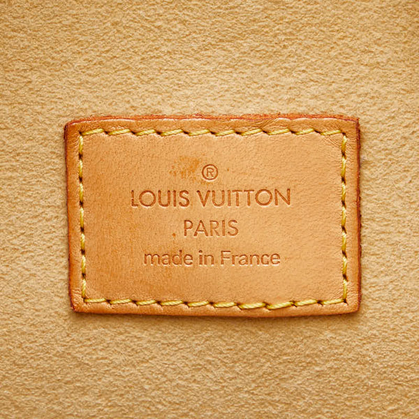 ルイ ヴィトン モノグラム マンハッタンGM ハンドバッグ ボストンバッグ M40025 ブラウン PVC レザー レディース LOUIS VUITTON 【中古】