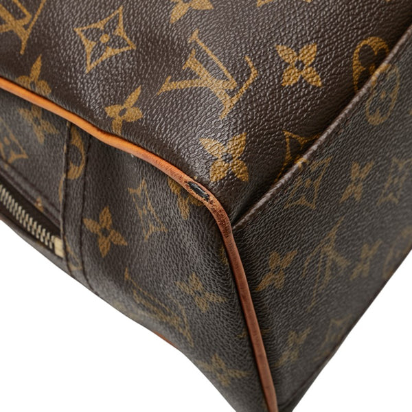 ルイ ヴィトン モノグラム マンハッタンGM ハンドバッグ ボストンバッグ M40025 ブラウン PVC レザー レディース LOUIS VUITTON 【中古】