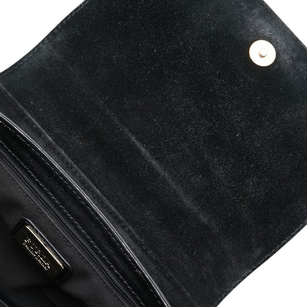 フルラ ニューディジー チェーン ショルダーバッグ ブラック レザー レディース Furla 【中古】
