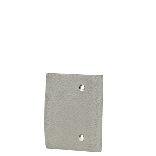 エルメス ユリスPM 手帳カバー グレー トリヨンクレマンス レディース HERMES 【中古】