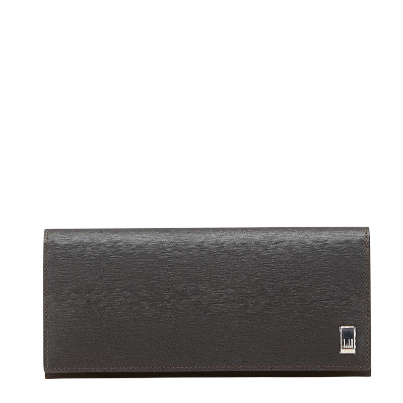 ダンヒル サイドカー 長財布 DUFP1010E ブラック カーフレザー メンズ Dunhill 【中古】