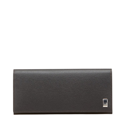 ダンヒル サイドカー 長財布 DUFP1010E ブラック カーフレザー メンズ Dunhill 【中古】