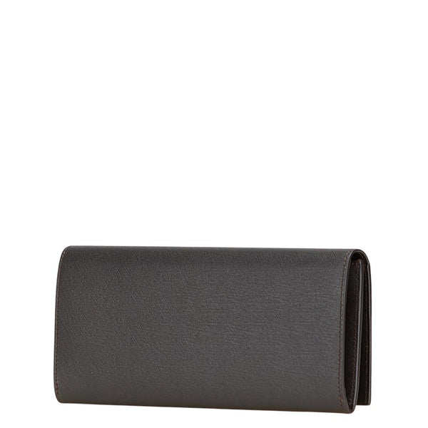 ダンヒル サイドカー 長財布 DUFP1010E ブラック カーフレザー メンズ Dunhill 【中古】
