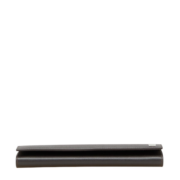 ダンヒル サイドカー 長財布 DUFP1010E ブラック カーフレザー メンズ Dunhill 【中古】