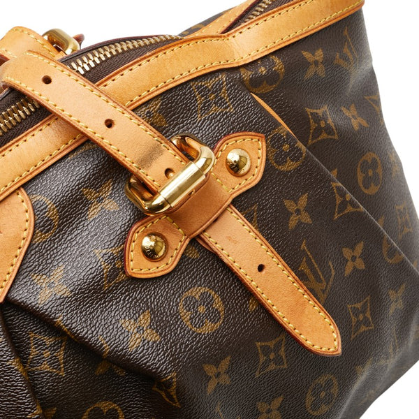 ルイ ヴィトン モノグラム ティヴォリGM ハンドバッグ ショルダーバッグ M40144 ブラウン PVC レザー レディース LOUIS VUITTON 【中古】