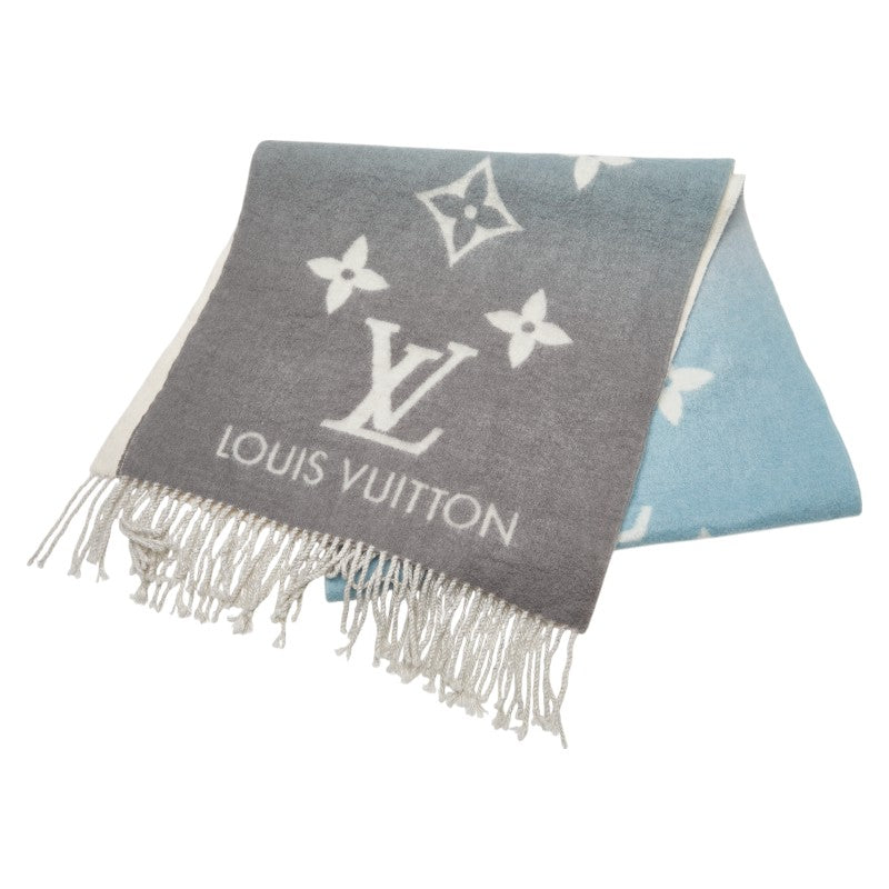 ルイ ヴィトン エシャルプ レイキャビック グラディエント マフラー M70868 マルチカラー カシミヤ レディース LOUIS VUITTON 【中古】