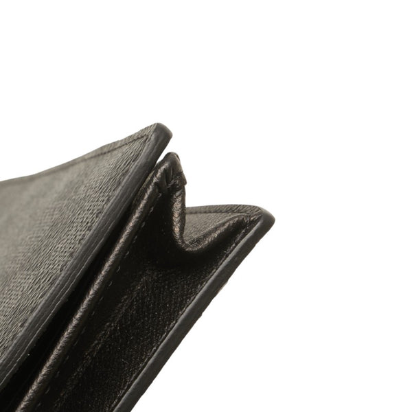 ルイ ヴィトン ダミエ グラフィット ポルトフォイユ ブラザ 長財布 N62665 ブラック PVC レザー メンズ LOUIS VUITTON 【中古】
